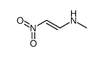 N-(2-nitrovinyl)-N-methylamine结构式