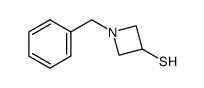 1-benzyl-azetidine-3-thiol Structure