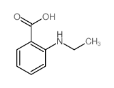 Benzoic acid,2-(ethylamino)-结构式