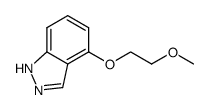4-(2-methoxyethoxy)-1H-indazole结构式