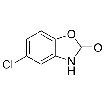 Chlorzoxazone Structure