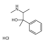 (3-hydroxy-3-phenylbutan-2-yl)-methylazanium,chloride Structure