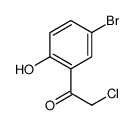 1-(5-bromo-2-hydroxyphenyl)-2-chloroethanone Structure