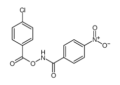 [(4-nitrobenzoyl)amino] 4-chlorobenzoate结构式