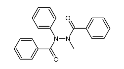 N,N'-dibenzoyl-N-methyl-N'-phenyl-hydrazine Structure