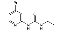 N-(4-bromopyridin-2-yl)-N'-ethylurea Structure