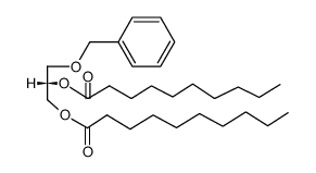 1,2-di-O-decanoyl-3-O-benzyl-sn-glycerol结构式