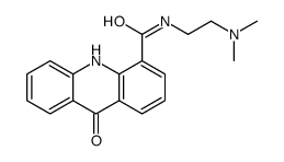 N-[2-(dimethylamino)ethyl]-9-oxo-10H-acridine-4-carboxamide Structure