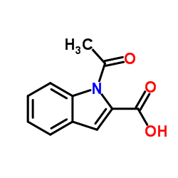 N-Acetyl-indole-2-carboxylic acid Structure