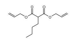 diallyl butylmalonate Structure