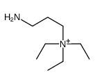 3-aminopropyl(triethyl)azanium结构式