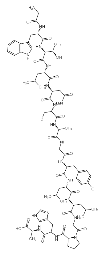 Galanin (1-15) (porcine, rat)结构式