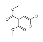 dimethyl 2-(2,2-dichloroethenyl)propanedioate结构式