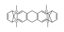 15,15,16,16-tetramethoxy-1,4,6,8,11,13-hexahydro-1,4:8,11-dimethanopentacene Structure