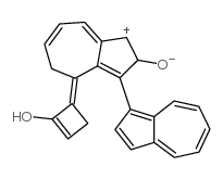 1-[3-(azulen-1-yl)-2-oxido-4-oxocyclobut-2-en-1-ylidene]-1,-dihydroazulenylium结构式