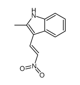 2-Methyl-3-[(E)-2-nitrovinyl]-1H-indole结构式