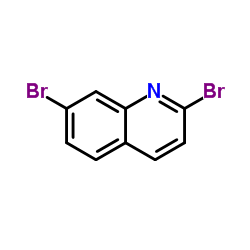 2,7-二溴喹啉结构式