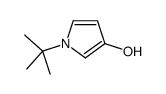 1-tert-butylpyrrol-3-ol Structure