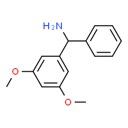 (3,5-dimethoxyphenyl)(phenyl)methylamine Structure