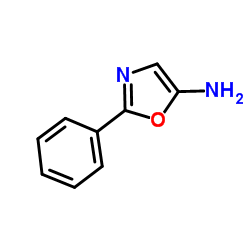 2-Phenyl-1,3-oxazol-5-amine结构式