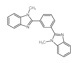 1,3-BIS(1-METHYL-1H-BENZO[D]IMIDAZOL-2-YL)BENZENE structure