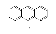 9-anthracenylmethyl radical Structure