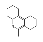 6-methyl-1,2,3,4,7,8,9,10-octahydrophenanthridine结构式