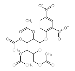 b-D-Glucopyranoside,2,4-dinitrophenyl, 2,3,4,6-tetraacetate picture