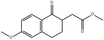 Methyl 6-methoxy-1-tetralone-2-acetate picture