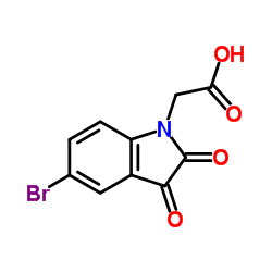 (5-BROMO-2,3-DIOXO-2,3-DIHYDRO-INDOL-1-YL)-ACETIC ACID picture