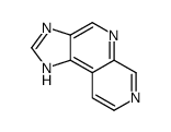 (9ci)-1H-咪唑并[4,5-c][1,7]萘啶结构式