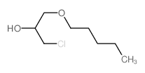 2-Propanol,1-chloro-3-(pentyloxy)- Structure