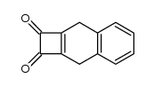 3,8-dihydronaphtho[b]cyclobutene-1,2-dione Structure