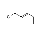 2-chlorohex-3-ene Structure