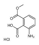 2-Amino-6-(Methoxycarbonyl)benzoic Acid Hydrochloride Structure