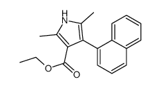 1H-Pyrrole-3-carboxylicacid,2,5-dimethyl-4-(1-naphthalenyl)-,ethylester(9CI) picture