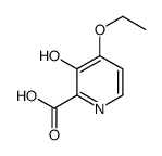 4-ethoxy-3-hydroxypyridine-2-carboxylic acid结构式