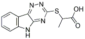 2-(2,3,6-TRIAZINO[5,4-B]INDOL-3-YLTHIO)PROPANOICACID图片