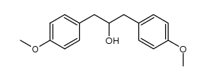 1,3-Bis-(p-anisyl)-2-propanol Structure