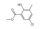 5-chloro-2-hydroxy-3-methyl-benzoic acid methyl ester图片