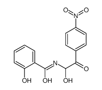 2-hydroxy-N-[1-hydroxy-2-(4-nitrophenyl)-2-oxoethyl]benzamide Structure