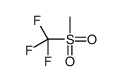 (甲磺酰基)三氟甲烷结构式