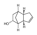 4,7-Methano-1H-inden-5-ol, 3a,4,5,6,7,7a-hexahydro-, (3aS,4S,5R,7S,7aS)- (9CI) Structure