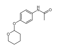 N-[4-(oxan-2-yloxy)phenyl]acetamide Structure