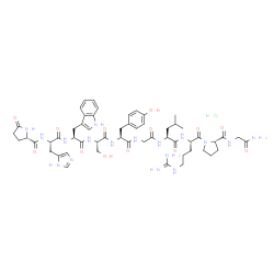 Luteinizing hormone-releasing factor (swine), hydrochloride Structure