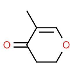 4H-Pyran-4-one,2,3-dihydro-5-methyl-(9CI) structure