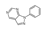 1-phenylpyrazolo[3,4-d]pyrimidine结构式