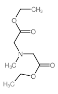 Glycine,N-(2-ethoxy-2-oxoethyl)-N-methyl-, ethyl ester structure