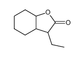 3-ethyl hexahydro-3H-benzofuran-2-one Structure