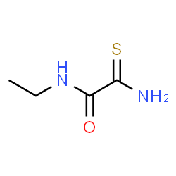 2-Amino-N-ethyl-2-thioxoacetamide Structure